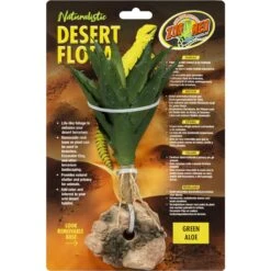 Zoo Med Naturalistic Desert Flora Green Aloe Reptile Plant