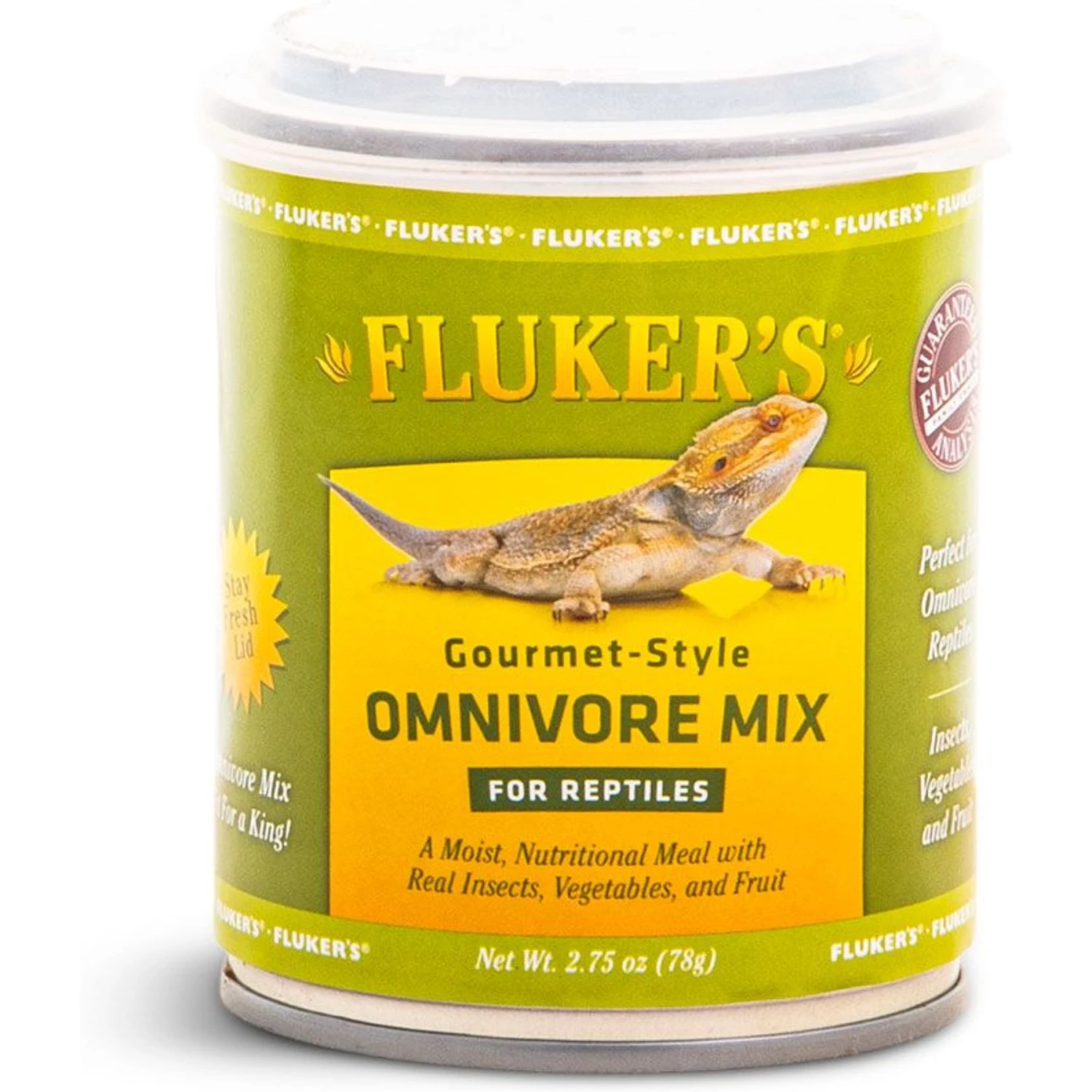 Fluker's Gourmet Canned Omnivore Mix Reptile Food, 2.75-oz Bag - Image 2