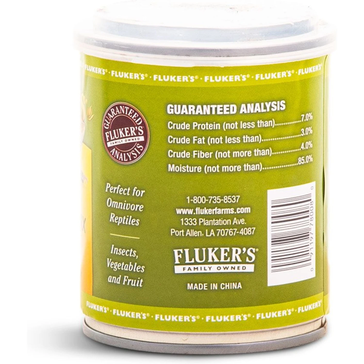 Fluker's Gourmet Canned Omnivore Mix Reptile Food, 2.75-oz Bag - Image 4