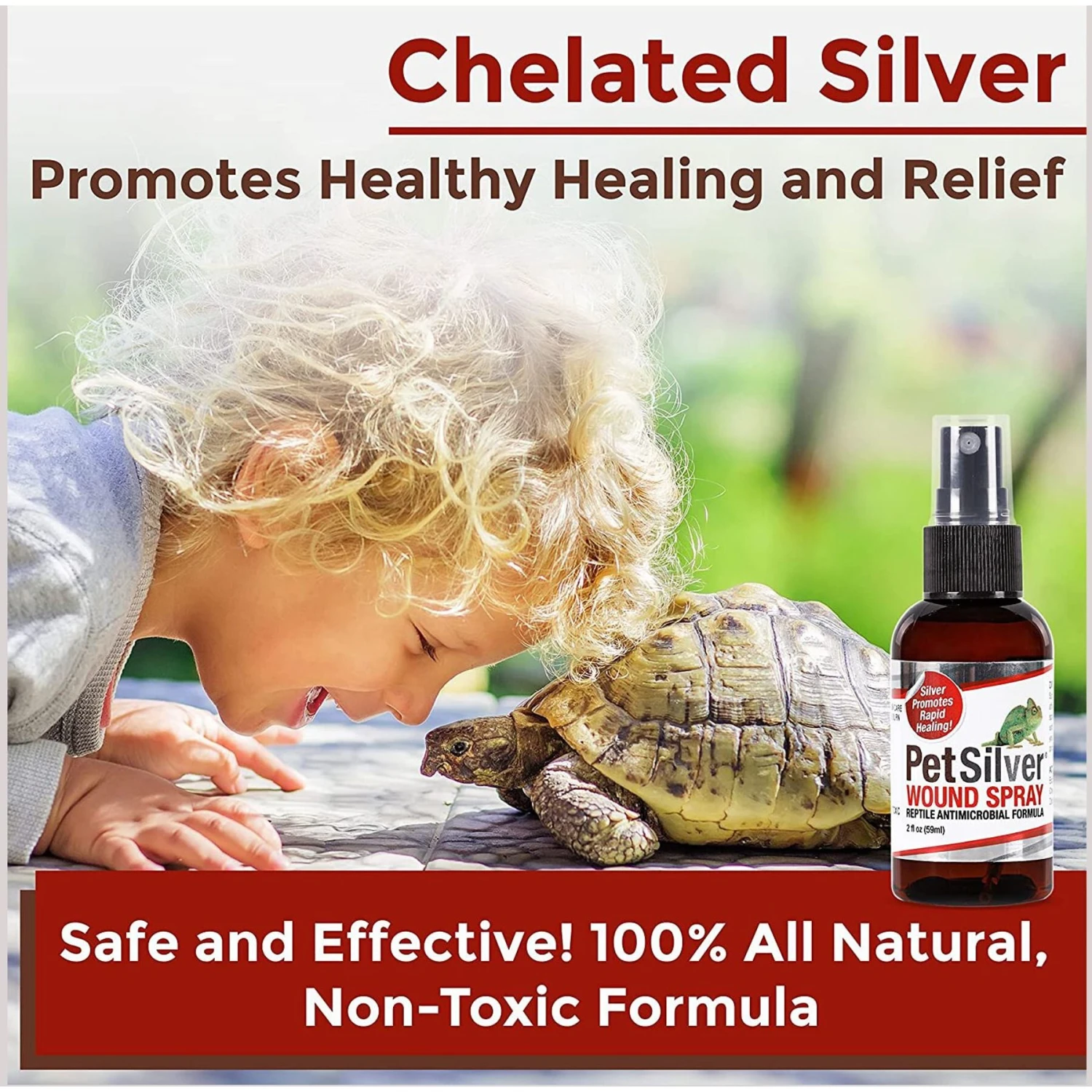 PetSilver Wound Spray For Reptiles, 2-oz Bottle - Image 4