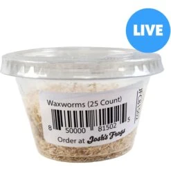 Josh's Frogs Waxworms Live Feed Reptile Food