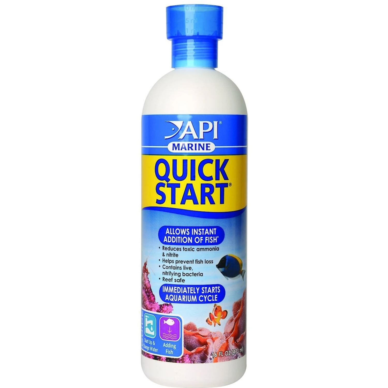 API Marine Quick Start Aquarium Water Conditioner