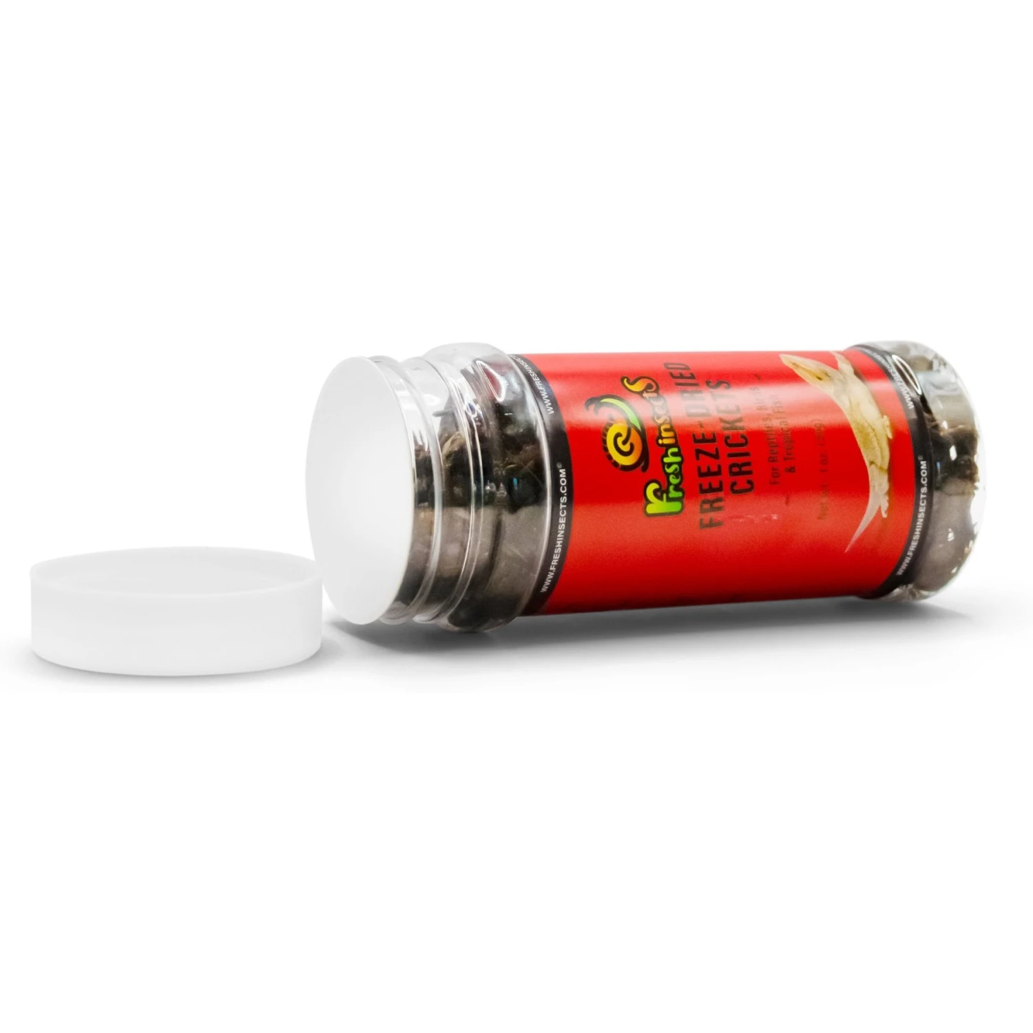 Freshinsects Freeze-Dried Crickets Treats, 1-oz Jar - Image 3