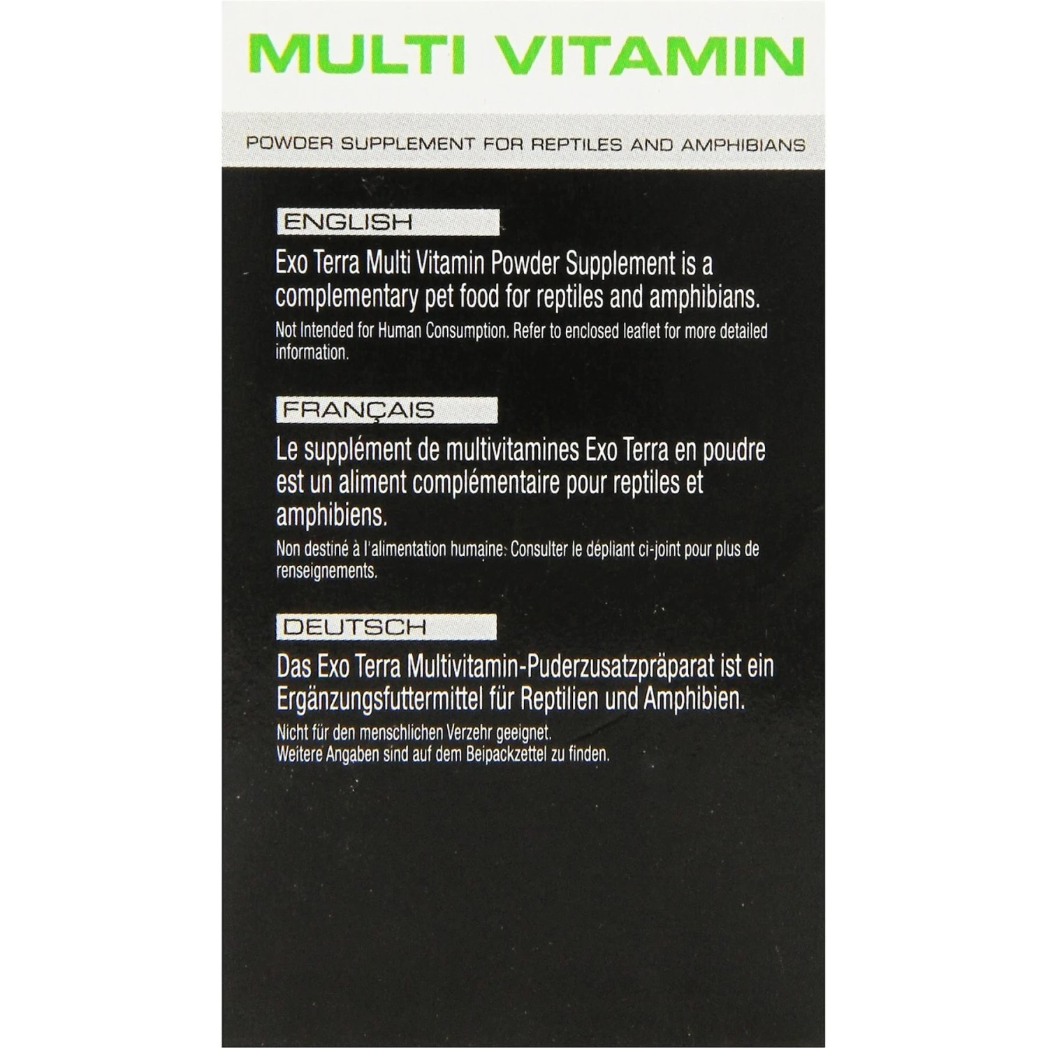 Exo Terra Multi Vitamin Reptile & Amphibian Supplement - Image 2