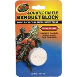 Zoo Med Aquatic Turtle Banquet Block Supplement Treat