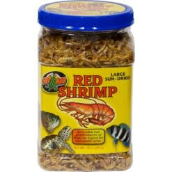 Zoo Med Large Sun-Dried Red Shrimp Turtle Treats
