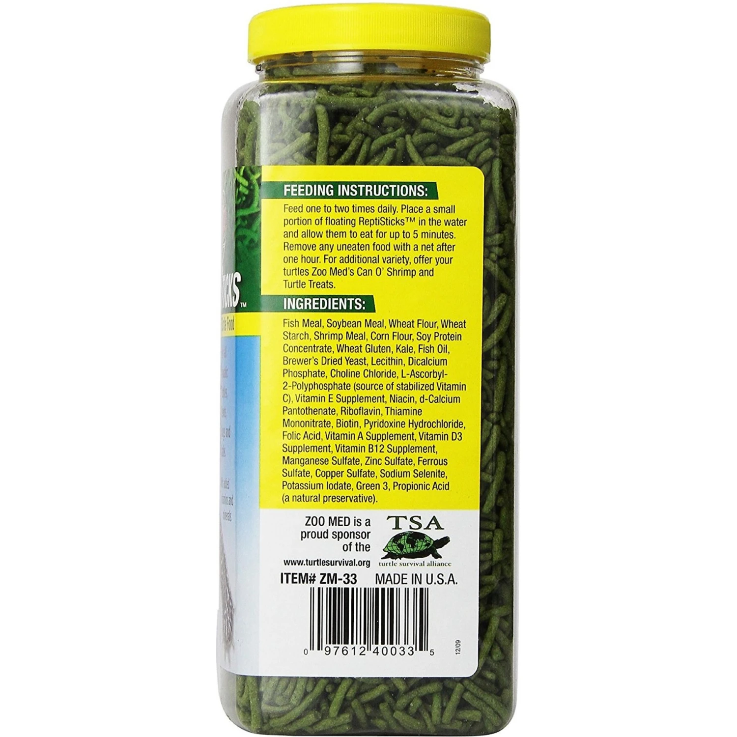 Zoo Med Repti Sticks Floating Aquatic Turtle Food - Image 2