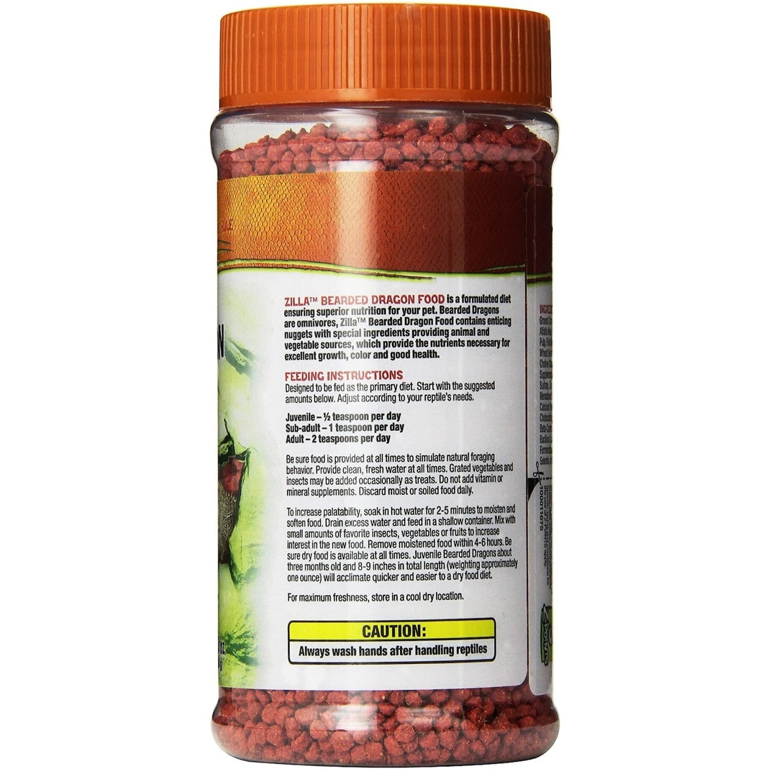 Zilla Bearded Dragon Food - Image 2