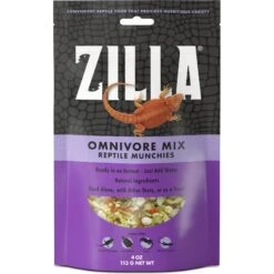 Zilla Reptile Munchies Omnivore Mix Lizard Food
