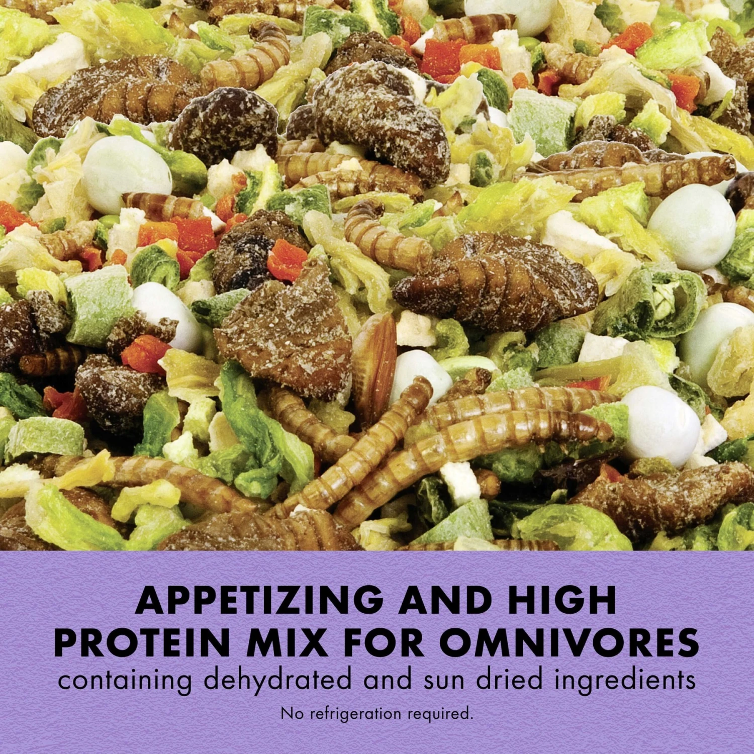 Zilla Reptile Munchies Omnivore Mix Lizard Food - Image 2