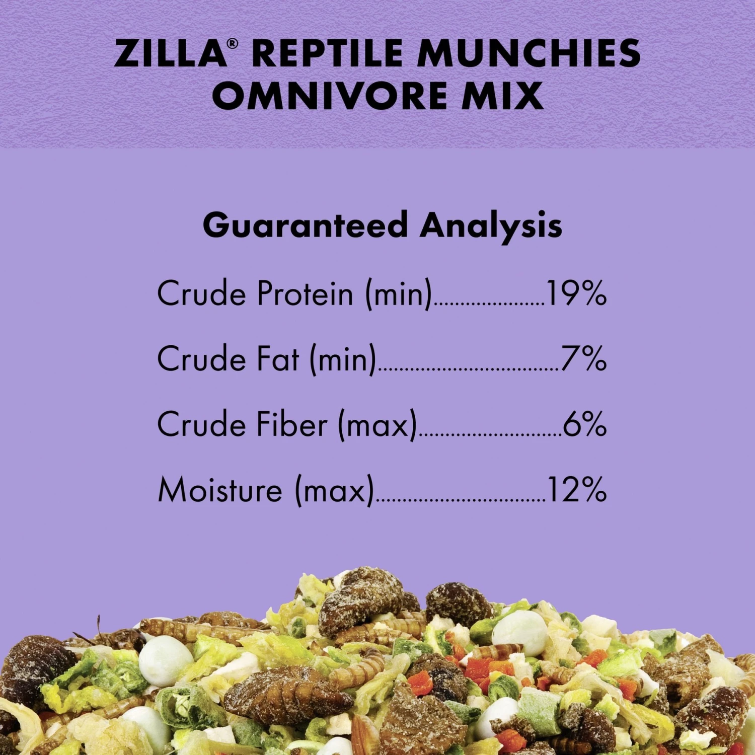 Zilla Reptile Munchies Omnivore Mix Lizard Food - Image 5
