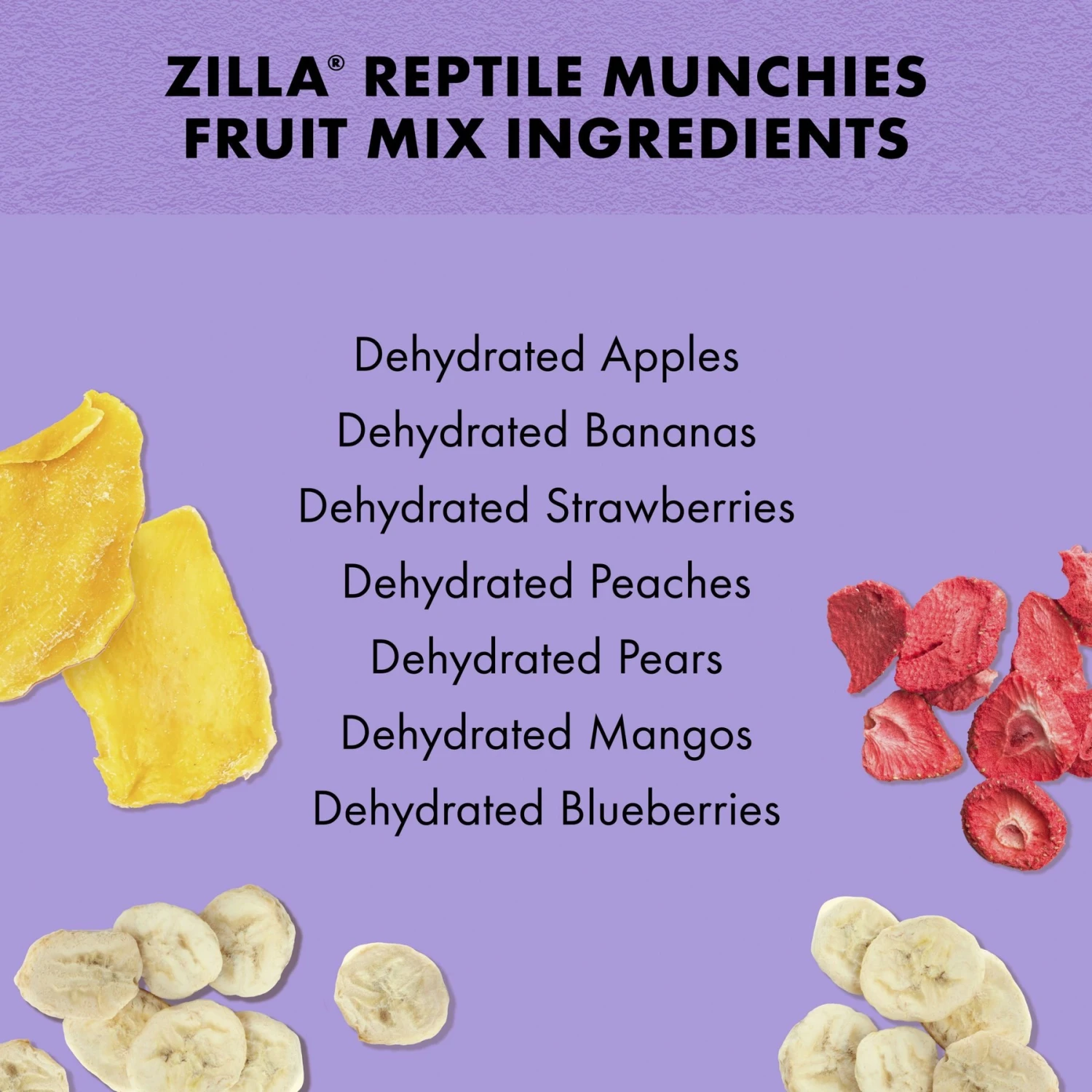 Zilla Reptile Munchies Fruit Mix Reptile Food - Image 5