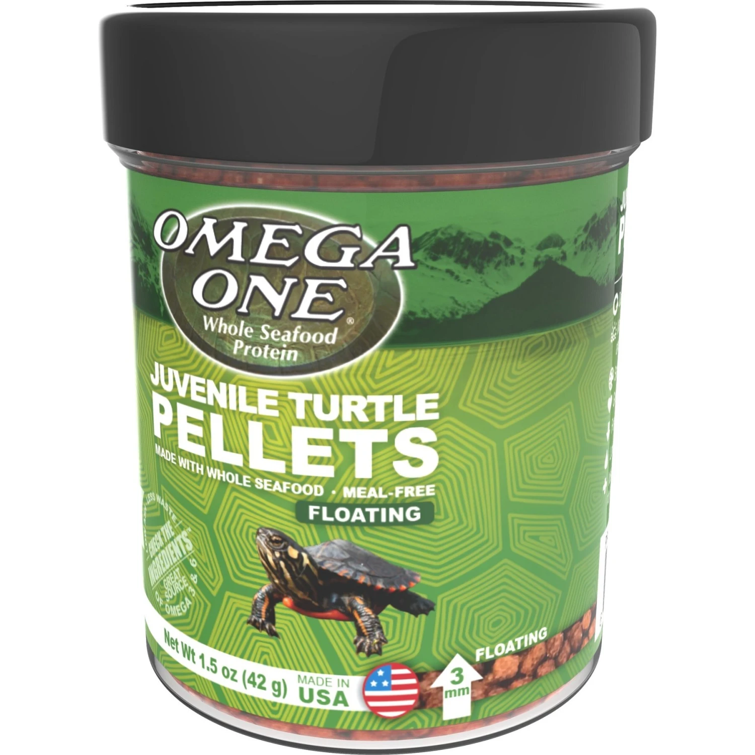 Omega One Juvenile Turtle Floating Pellets Food - Image 5