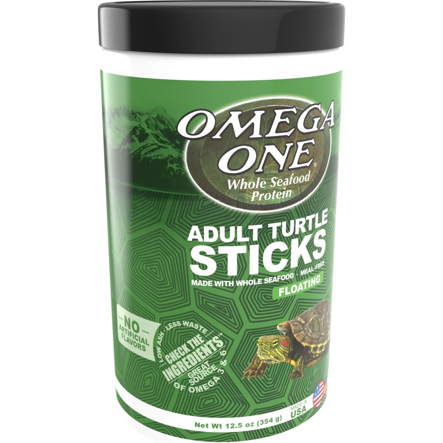 Omega One Adult Turtle Floating Sticks Food - Image 4