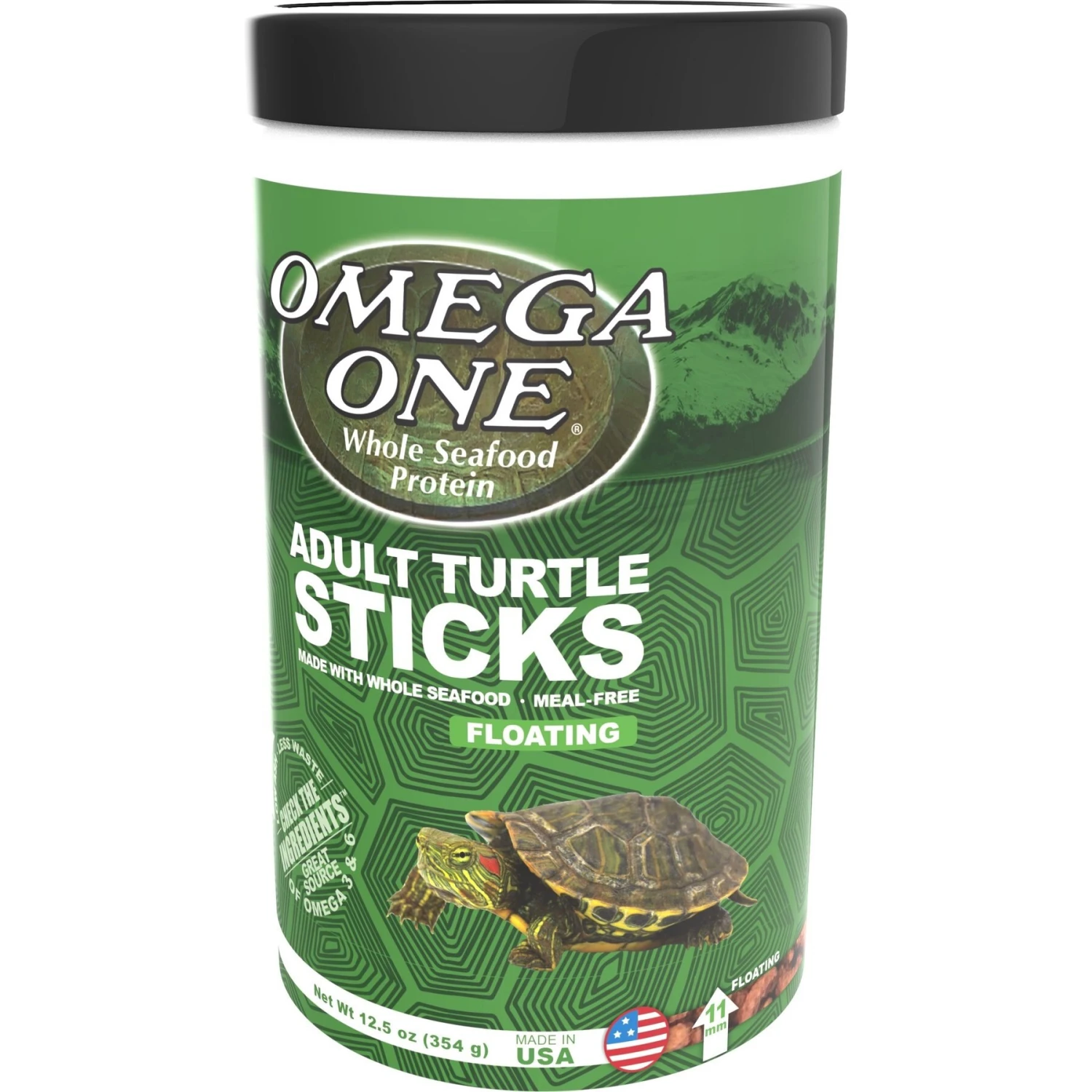 Omega One Adult Turtle Floating Sticks Food - Image 5