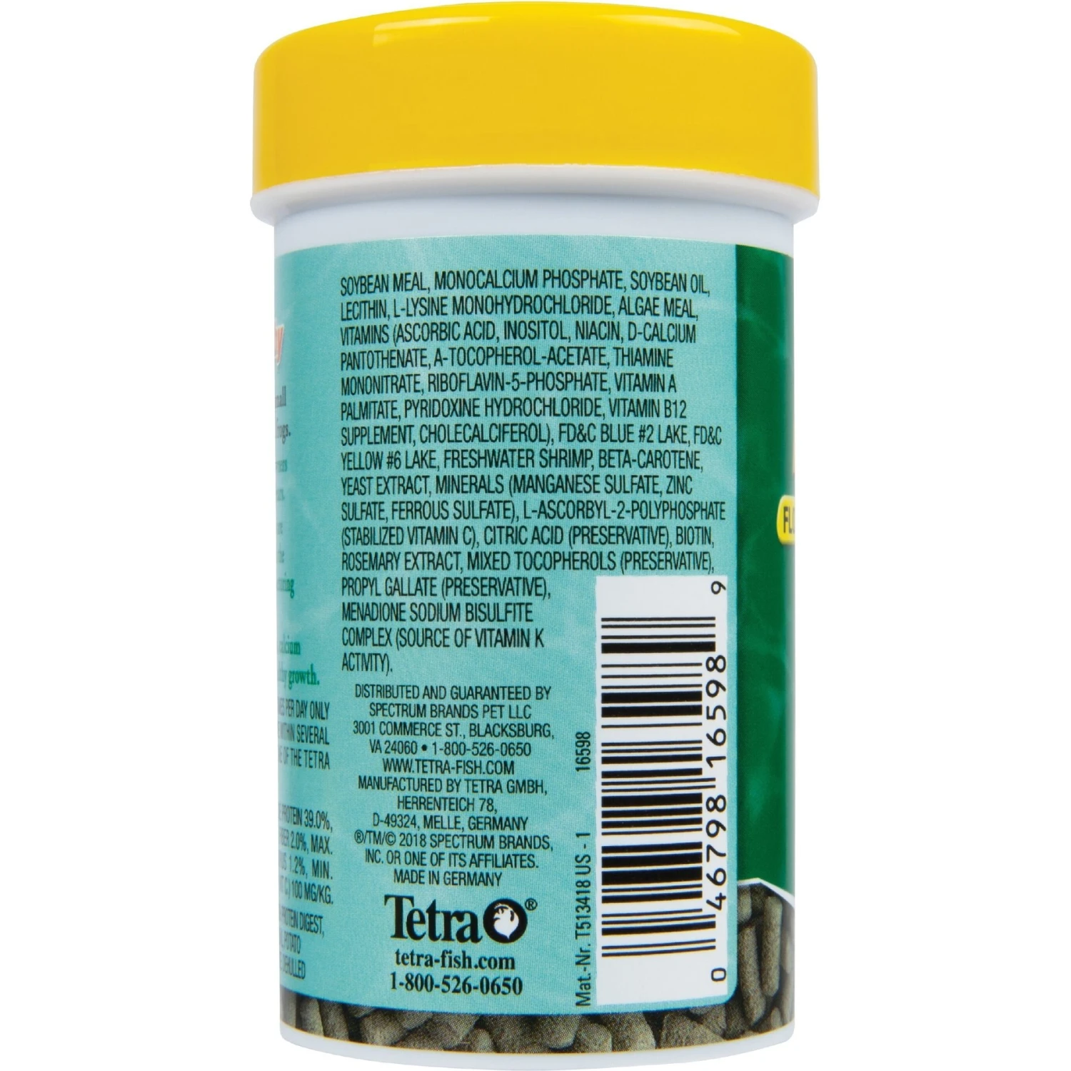 Tetra ReptoMin Baby Floating Sticks Turtle & Amphibian Food - Image 2