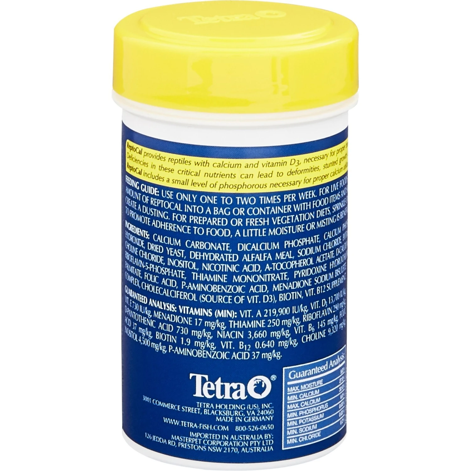 Tetrafauna ReptoCal Calcium Powder Reptile Supplement - Image 2