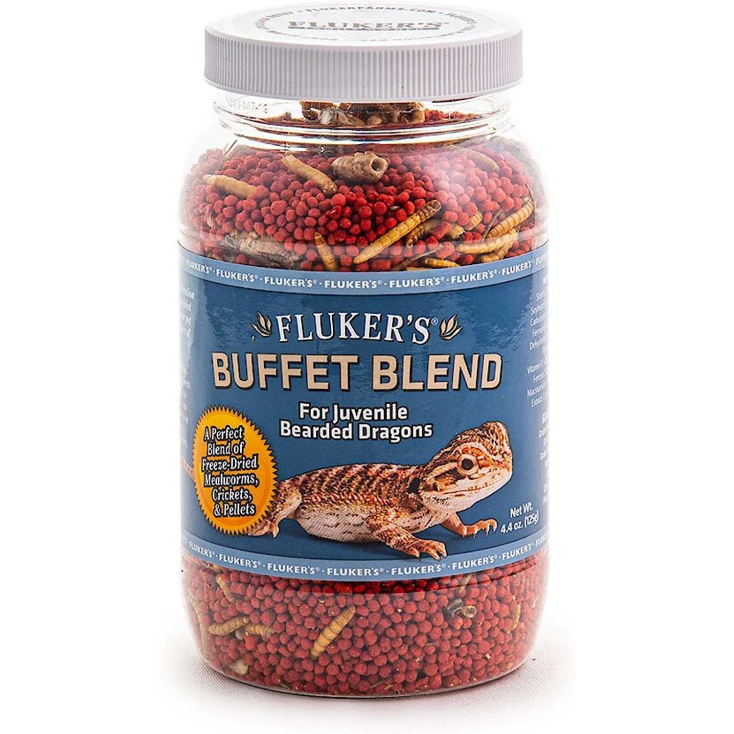 Fluker's Buffet Blend Juvenile Bearded Dragon Food - Image 2