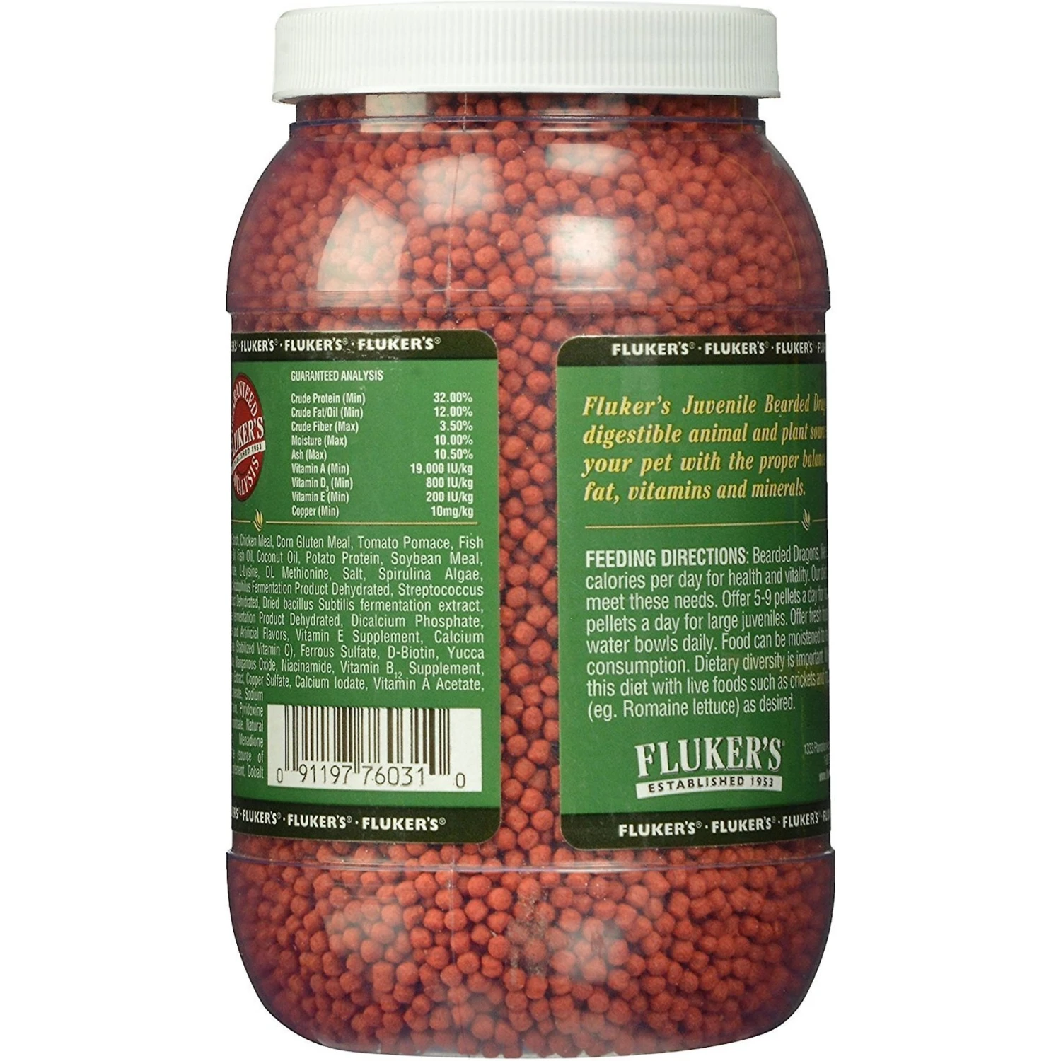 Fluker's Juvenile Bearded Dragon Diet Reptile Food - Image 3