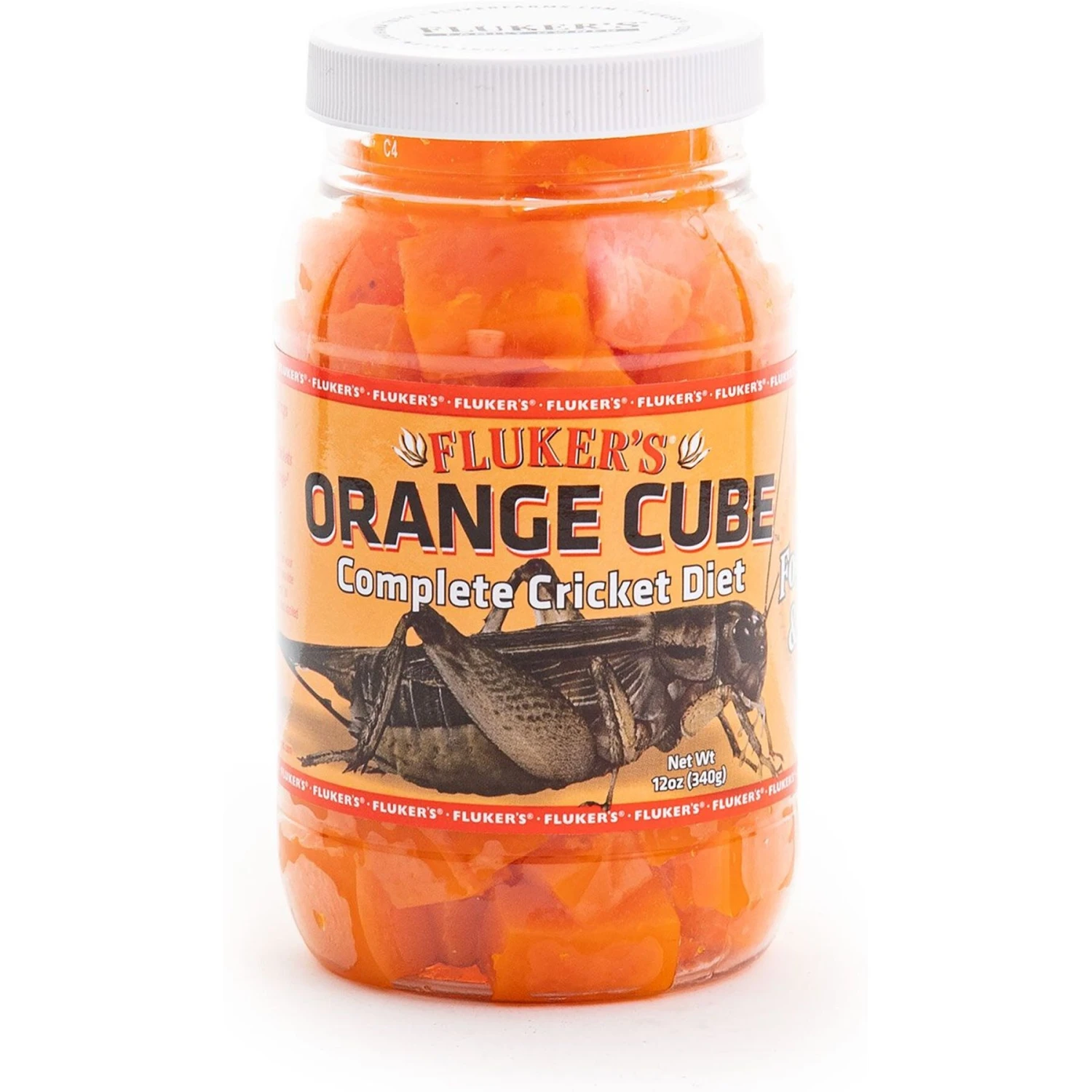 Fluker's Orange Cube Complete Cricket Diet Reptile Supplement - Image 2