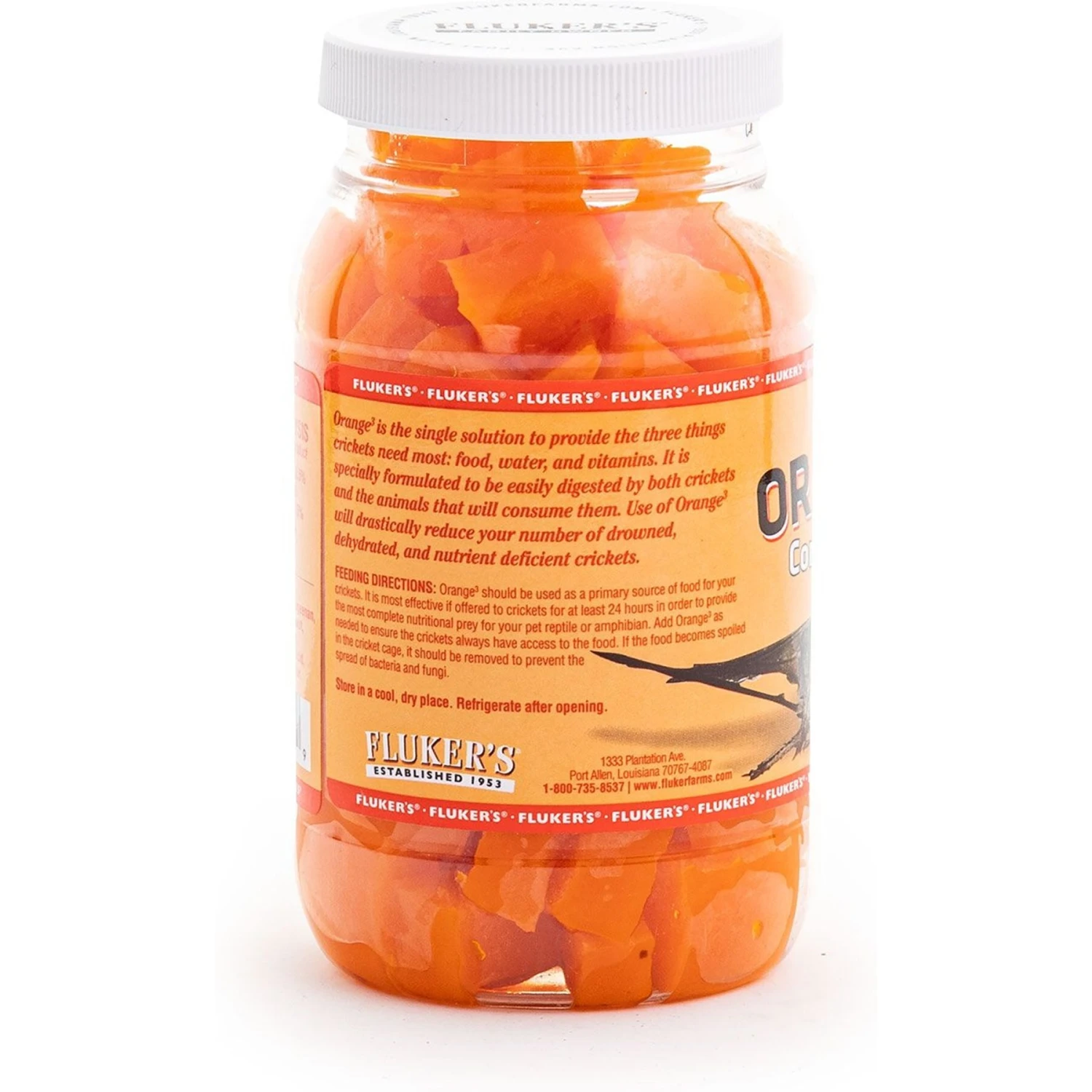 Fluker's Orange Cube Complete Cricket Diet Reptile Supplement - Image 4
