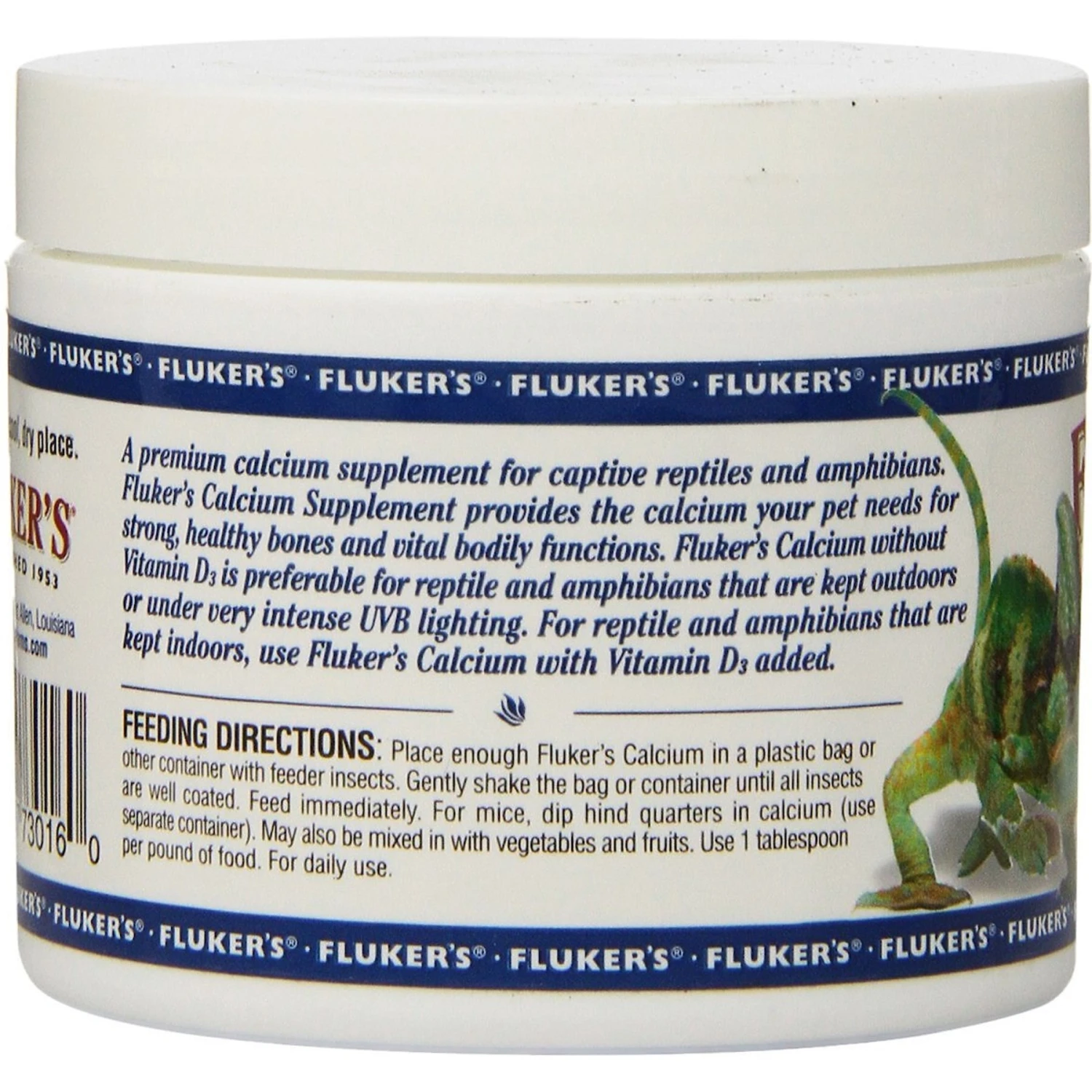 Fluker's Calcium Without Vitamin D3 Outdoor Reptile Supplement - Image 2