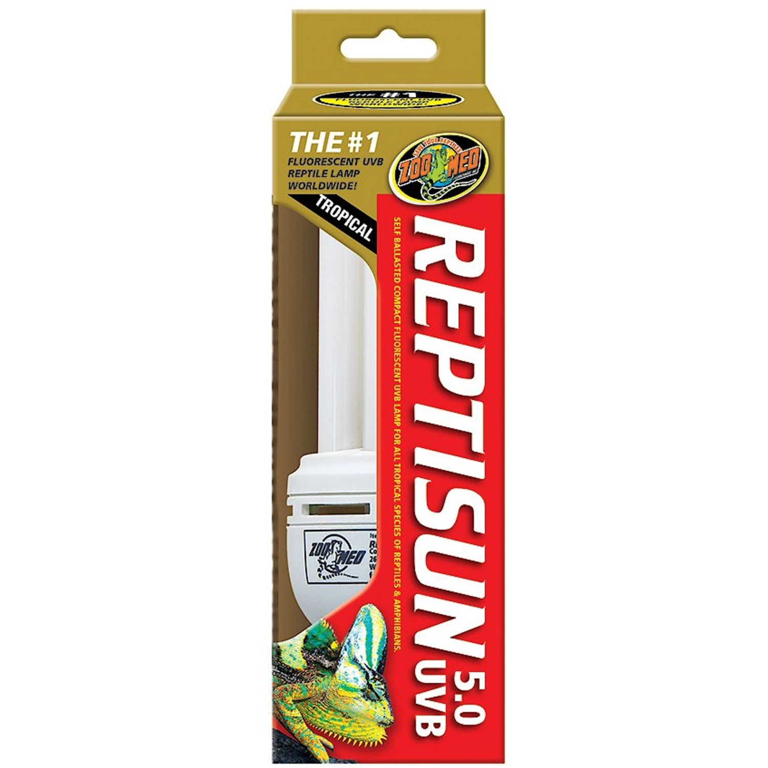 Zoo Med ReptiSun 5.0 UVB Compact Fluorescent Reptile Lamp